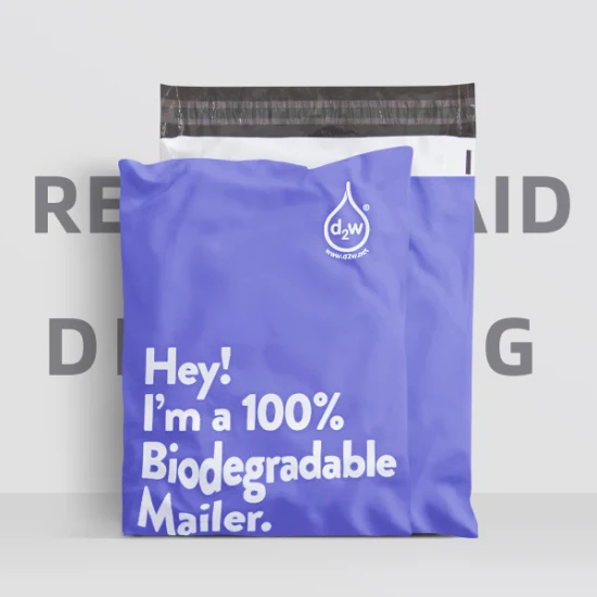 Индивидуальный цвет логотипа, биоразлагаемый пластиковый полиэтиленовый пакет для экспресс-почты, почтовый пакет для конвертов для одежды