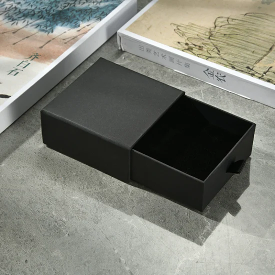 Портативная шкатулка для ювелирных изделий с ящиком и серьгами, коробка для упаковки ювелирных изделий