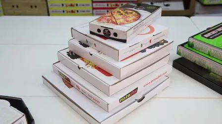 Изготовленные на заказ размеры 12 14 коробки для пиццы упаковки еды доставки 18 дюймов рифлёные